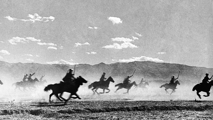 Атака казаков во время Великой Отечественной войны. Июнь 1943 года